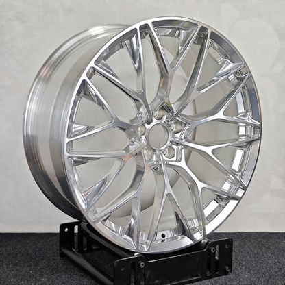 EBG Komplet sportowe felgi aluminiowe srebrne 21x9 5x114.3 ET35