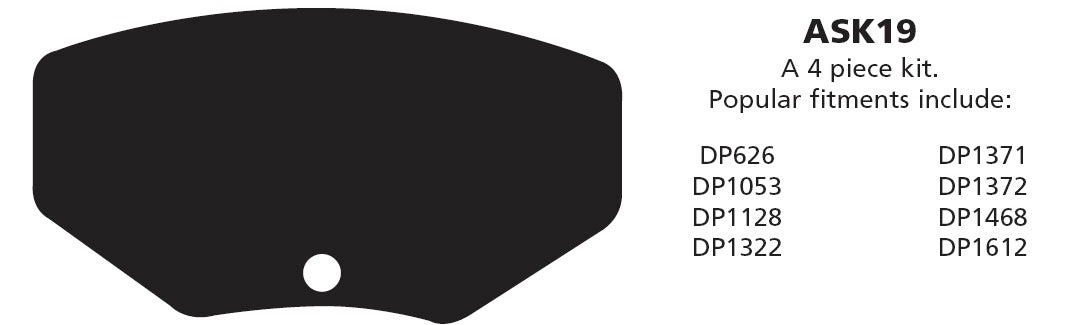 EBC Podkładki antywibracyjne