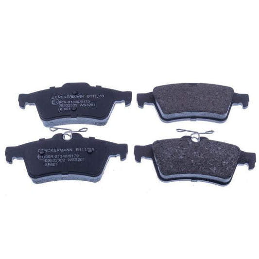 EBG Klocki hamulcowe tył Ford Mazda Opel 1683374 1809458 5134101