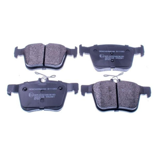 EBG Klocki hamulcowe tył 3Q0 698 451 Audi Seat Škoda 3Q0698451F 3Q0698451B