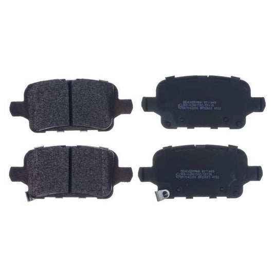 EBG Klocki hamulcowe tył ceramiczne Opel 39037199