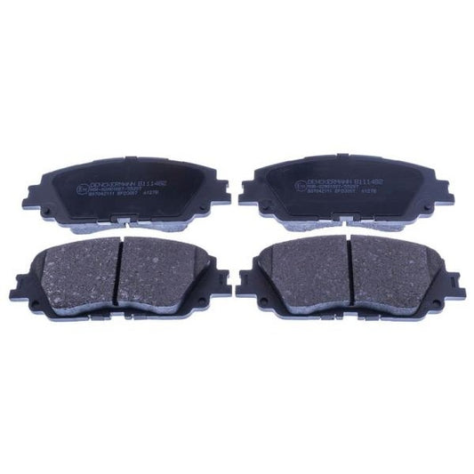 EBG Klocki hamulcowe przód ceramiczne Toyota 04465-0E060