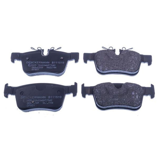 EBG Klocki hamulcowe tył ceramiczne Volvo 31423653 31665837 31687502