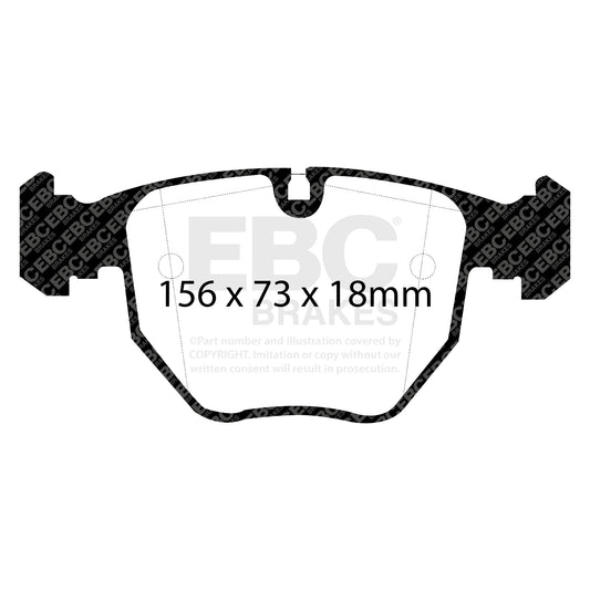 EBC ULTIMAX2 Front Brake Pad Set BMW