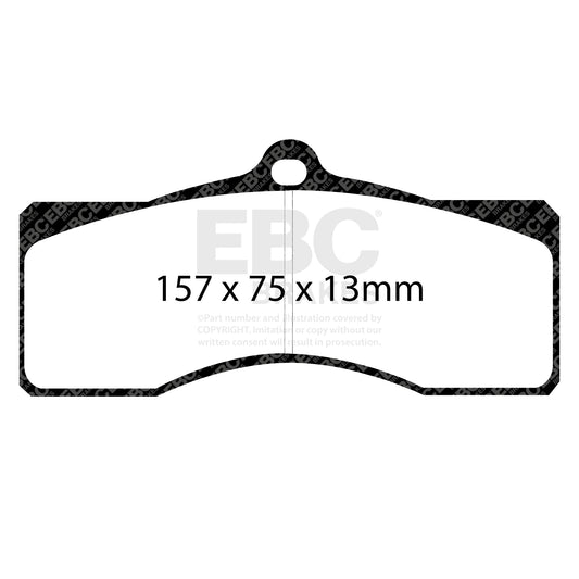 EBC REDSTUFF Brake Pad Set Chevrolet