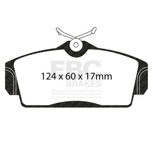 EBC ULTIMAX2 Front Brake Pads Kit