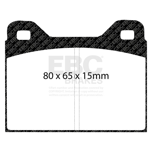 EBC ULTIMAX2 Brake Pad Set Front Volvo 270165