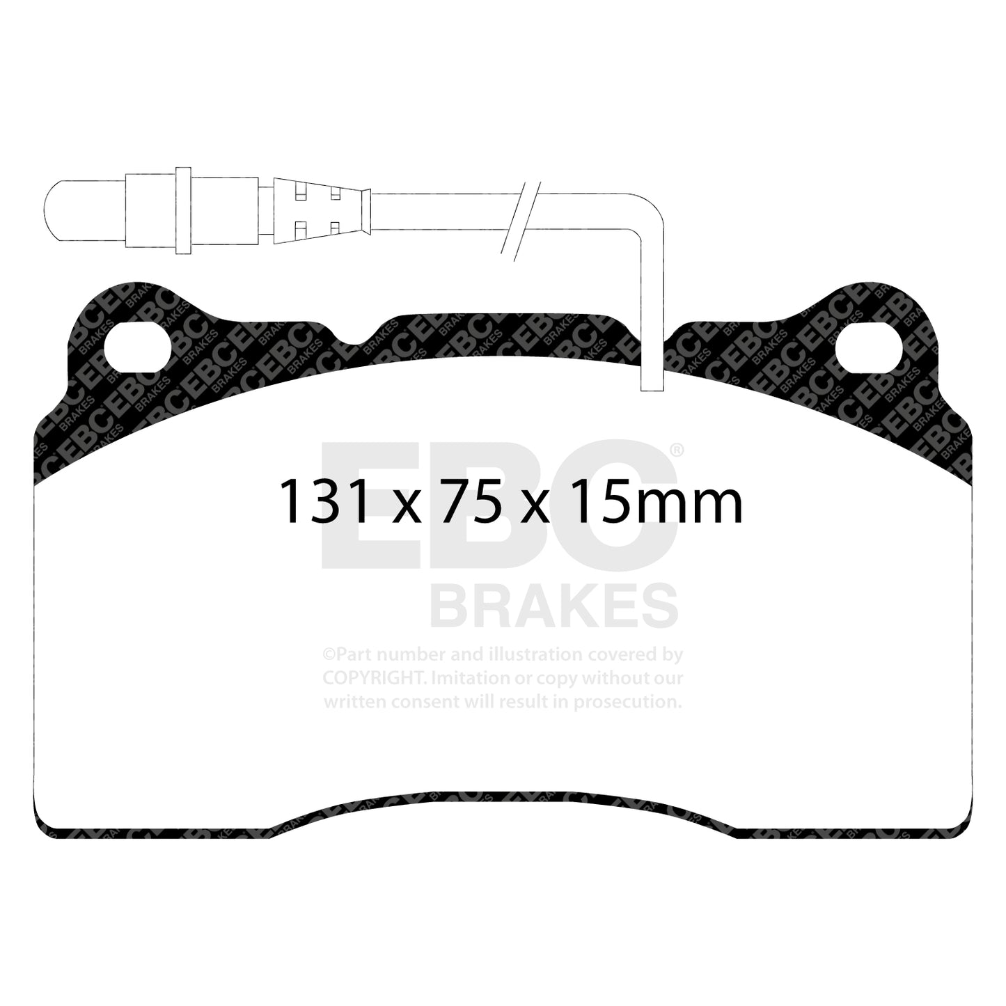 EBC Zestaw klocków hamulcowych GREENSTUFF przód Citroen Fiat Lancia Peugeot