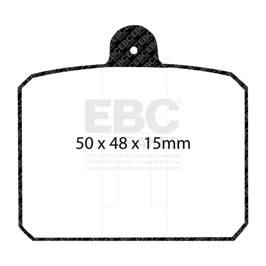 EBC ULTIMAX2 Brake Pad Set Front Skoda 113395241 113430200