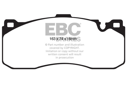 EBC Zestaw klocków hamulcowych ULTIMAX2 BMW Mini