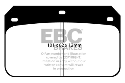 EBC GREENSTUFF Brake Pad Set