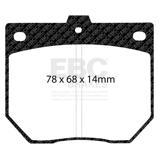 EBC ULTIMAX2 Front Brake Pad Set Datsun Mazda Nissan