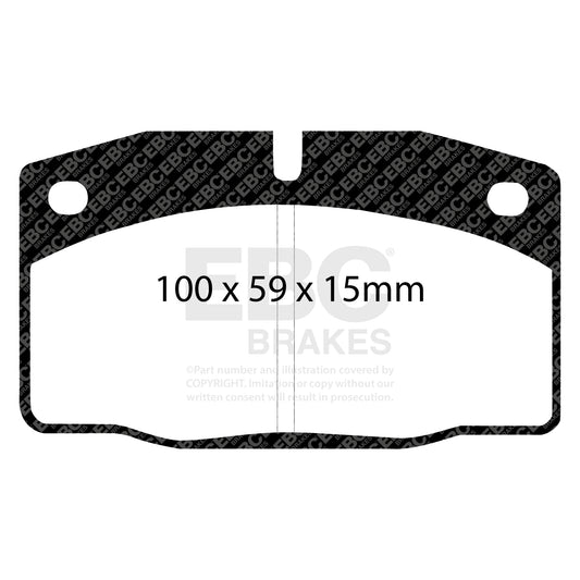EBC ULTIMAX2 Front Brake Pad Set Bedford Daewoo (South Africa)