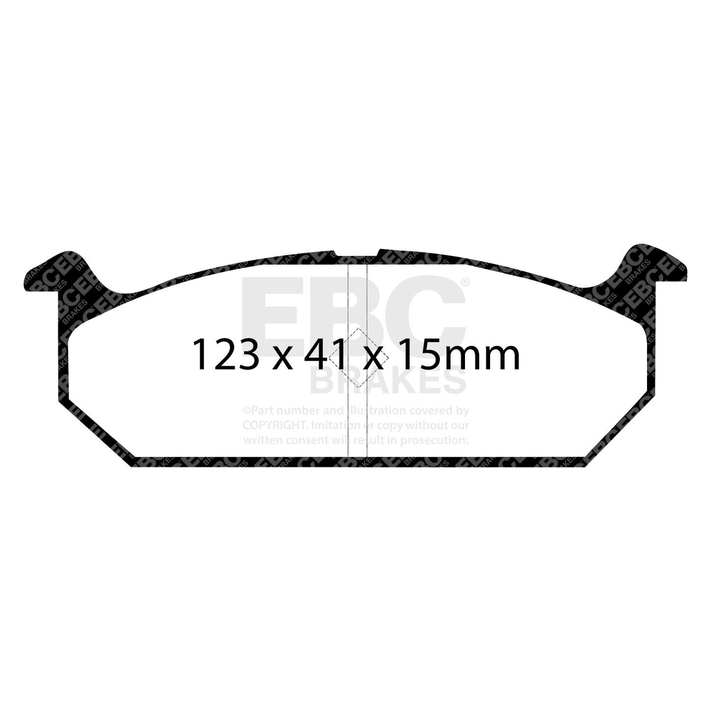 EBC Zestaw klocków hamulcowych ULTIMAX2 przód Suzuki 5520082850 5521082020