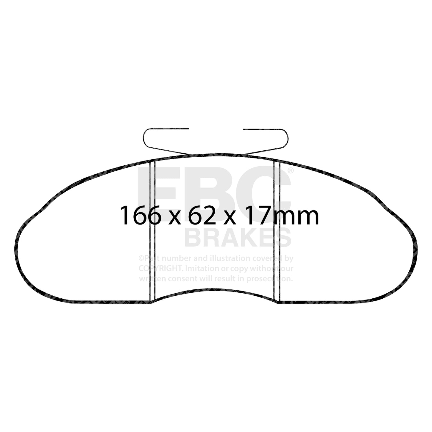 EBC ULTIMAX2 Front Brake Pad Set Opel Renault Commercial