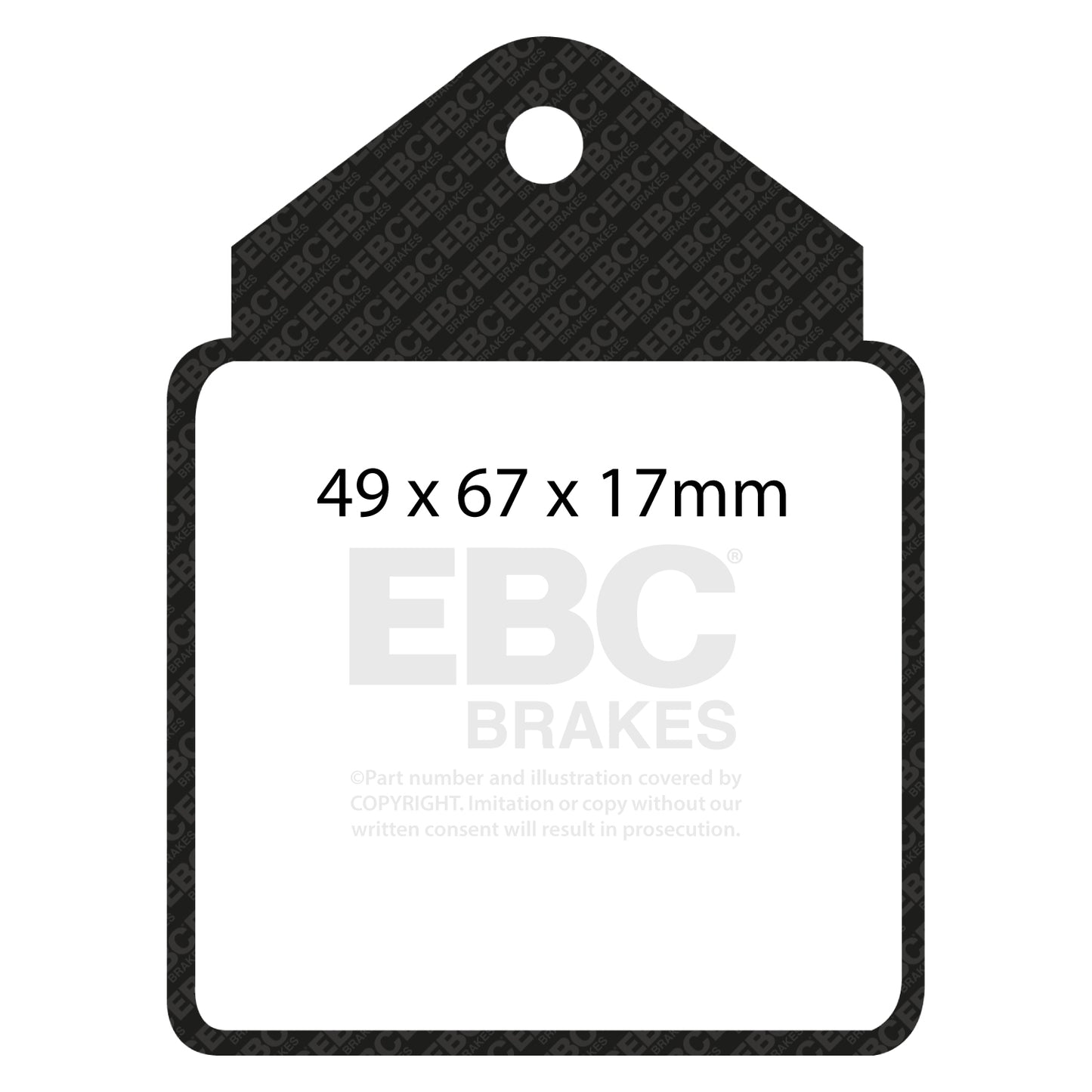 EBC BLUESTUFF NDX Brake Pad Set Alfa Romeo Jaguar