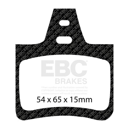 EBC Zestaw klocków hamulcowych ULTIMAX2 tył Citroen