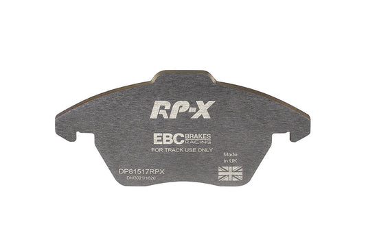 EBC Zestaw wyścigowych klocków hamulcowych RP-X Racing przód Audi Citroen