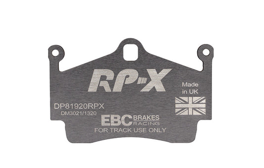 EBC Zestaw wyścigowych klocków hamulcowych RP-X Racing tył Porsche