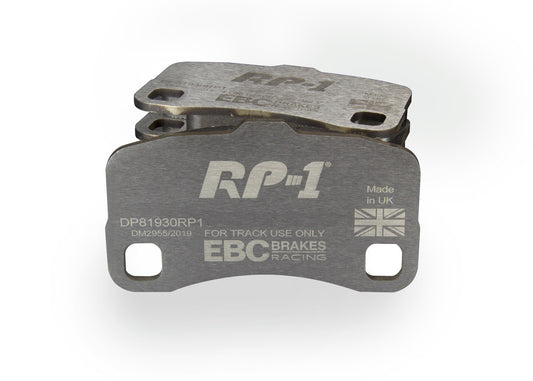 EBC Zestaw wyścigowych klocków hamulcowych RP-1 Racing tył Porsche