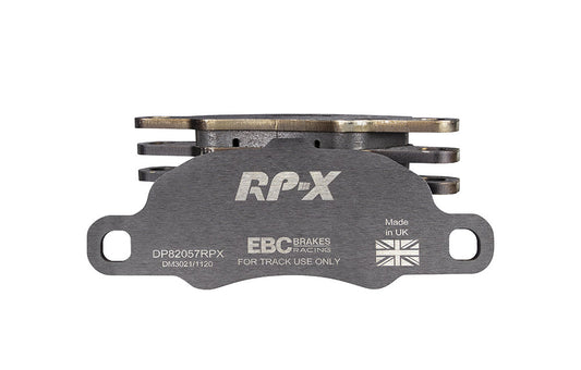 EBC Zestaw wyścigowych klocków hamulcowych RP-X Racing przód Porsche