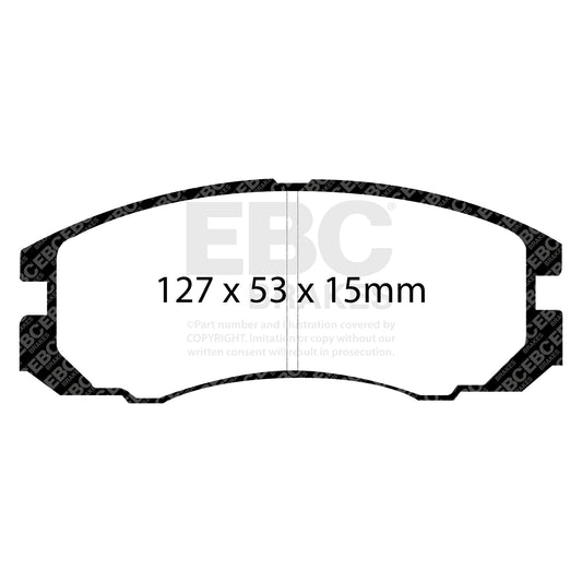 EBC ULTIMAX2 Front Brake Pad Set Toyota