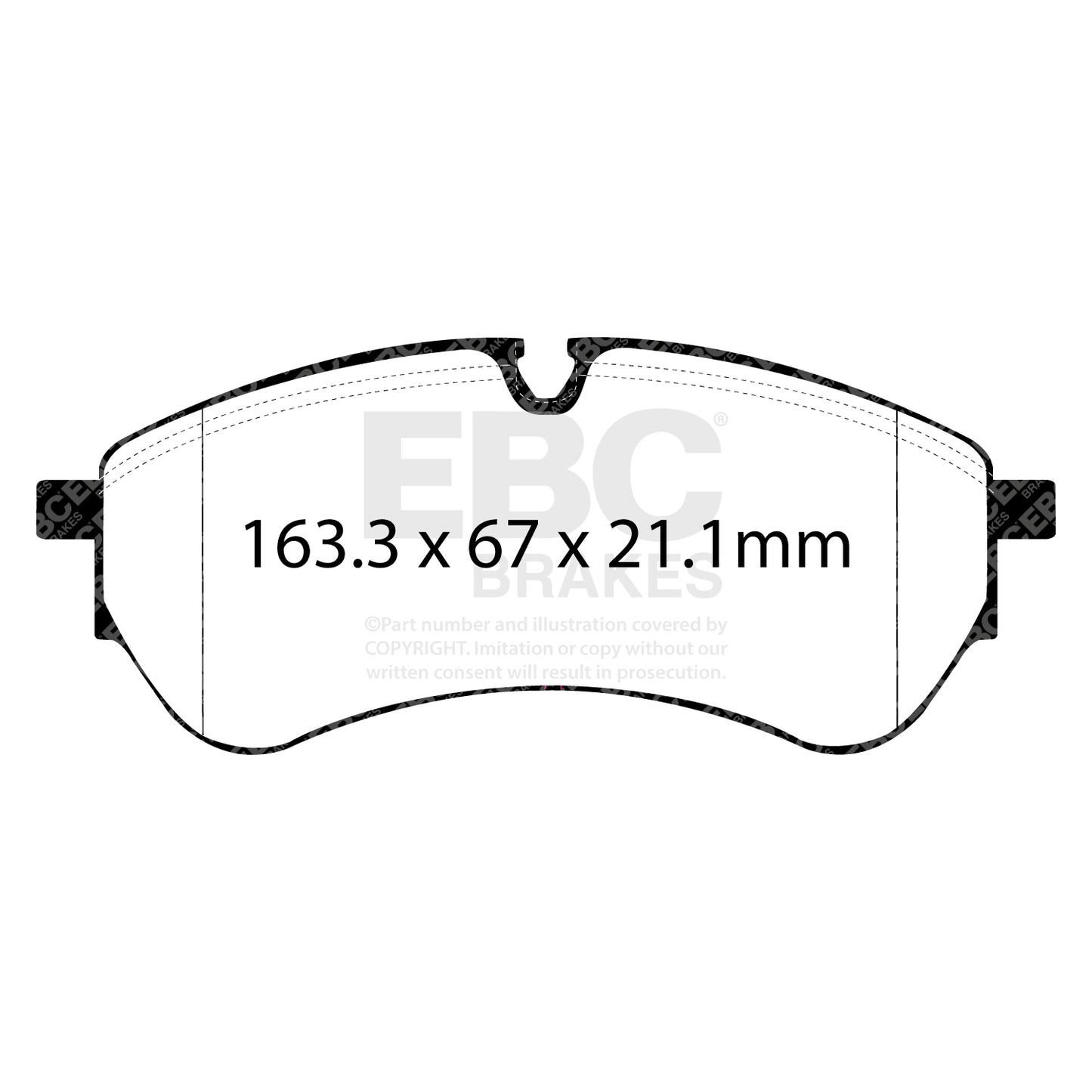 EBC ULTIMAX2 Brake Pad Set Man Commercial