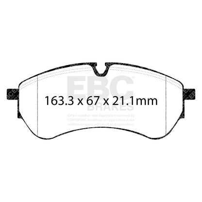 EBC ULTIMAX2 Brake Pad Set Man Commercial