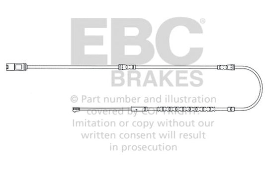 EBC Czujnik zużycia klocków hamulcowych BMW 34356791958
