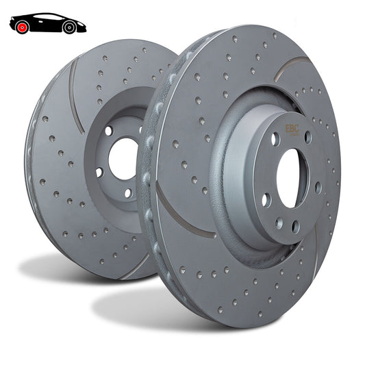 EBC Tarcze hamulcowe sportowe nacinane nawiercane GD tył Honda 42510SP0000