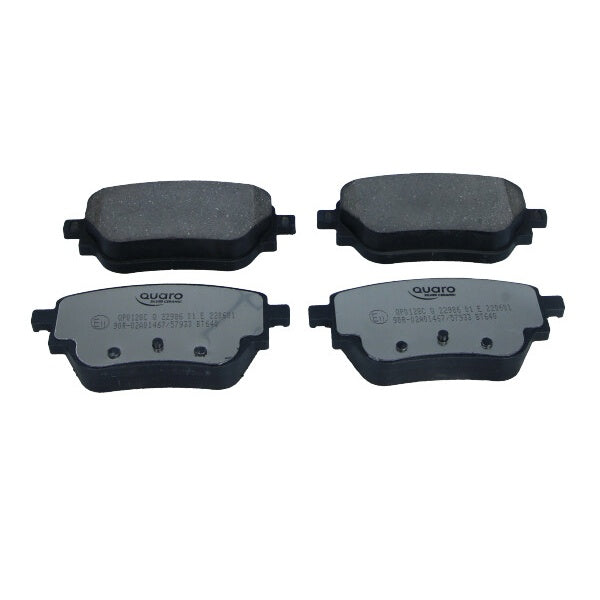 EBG Klocki hamulcowe tył ceramiczne Mercedes-Benz 2298601 0004204502