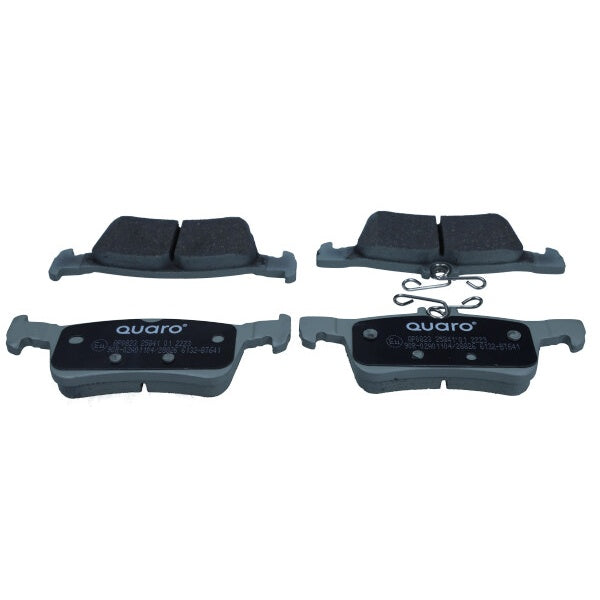 EBG Klocki hamulcowe tył Ford Peugeot 2096245 2112004 2123543 2272734