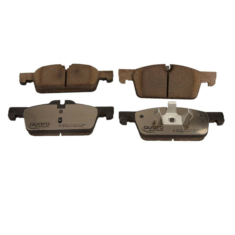 EBG Klocki hamulcowe przód ceramiczne Peugeot 2522201 1610100580 1610103580