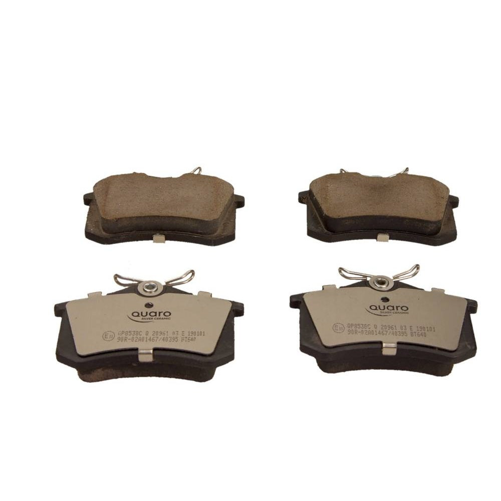EBG Klocki hamulcowe tył ceramiczne Renault Citroën Opel Vauxhall Nissan