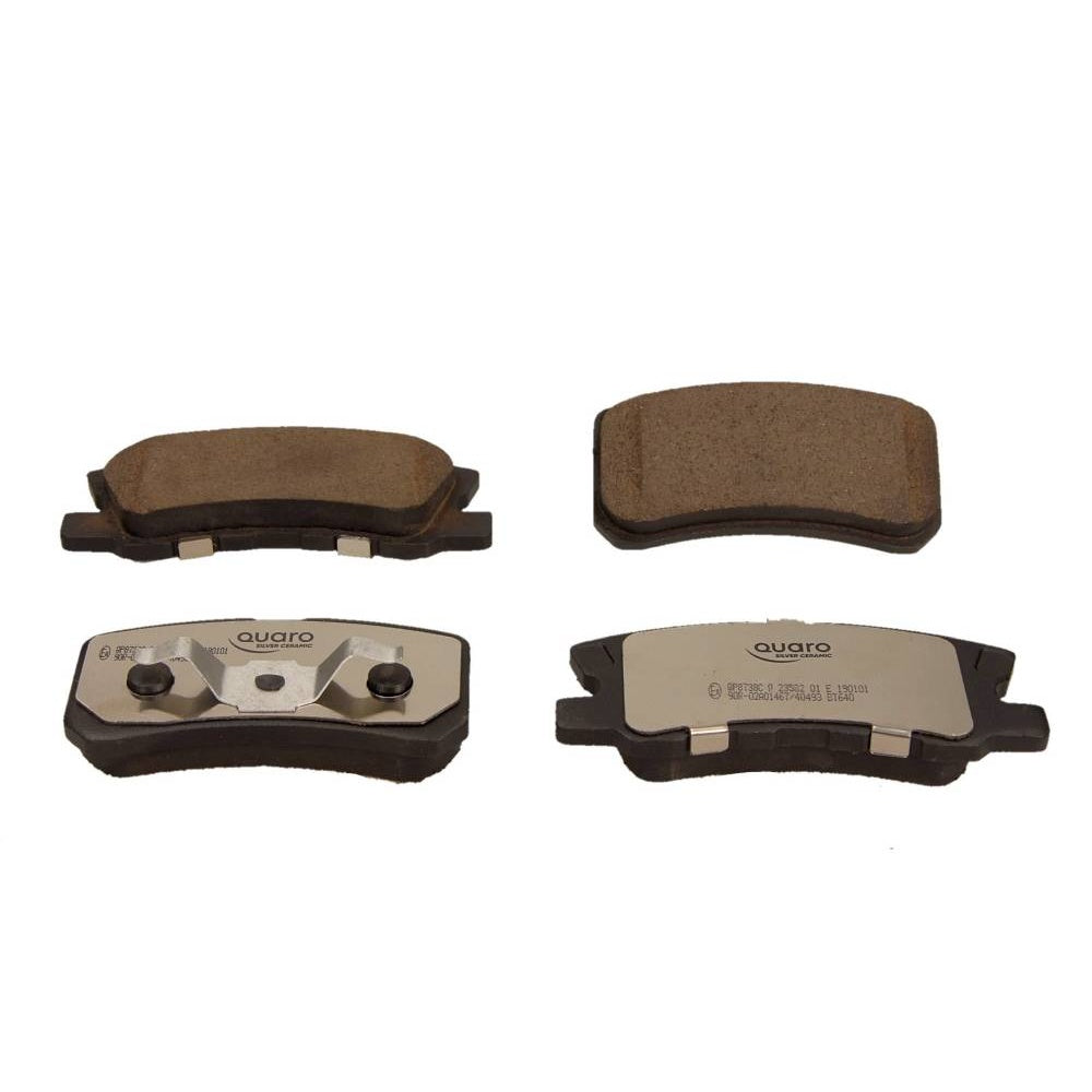 EBG Klocki hamulcowe tył ceramiczne Mitsubishi Dodge Jeep Chrysler Peugeot