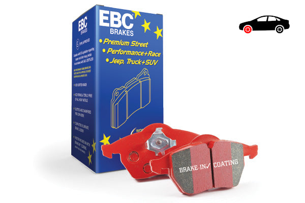 EBC Zestaw klocków hamulcowych REDSTUFF Infiniti Nissan
