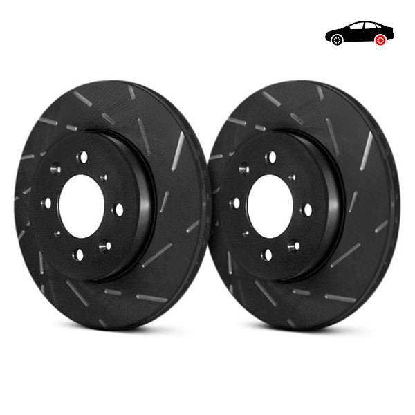 EBC USR Grooved Brake Discs Ford Lincoln