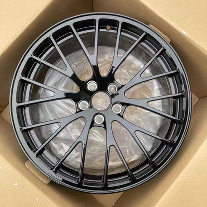 EBG Komplet sportowe felgi aluminiowe lekkostopowe czarne 18x8 5x112 ET38