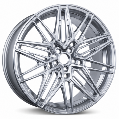EBG Komplet sportowe felgi aluminiowe srebrne 21x8.5 5x120 ET30