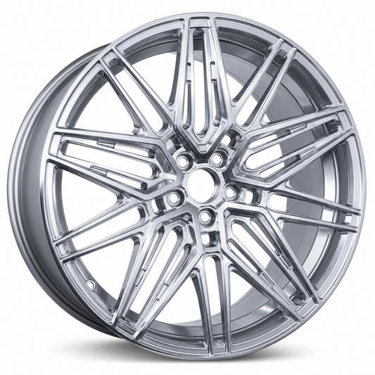 EBG Komplet sportowe felgi aluminiowe srebrne 21x8.5 5x120 ET30