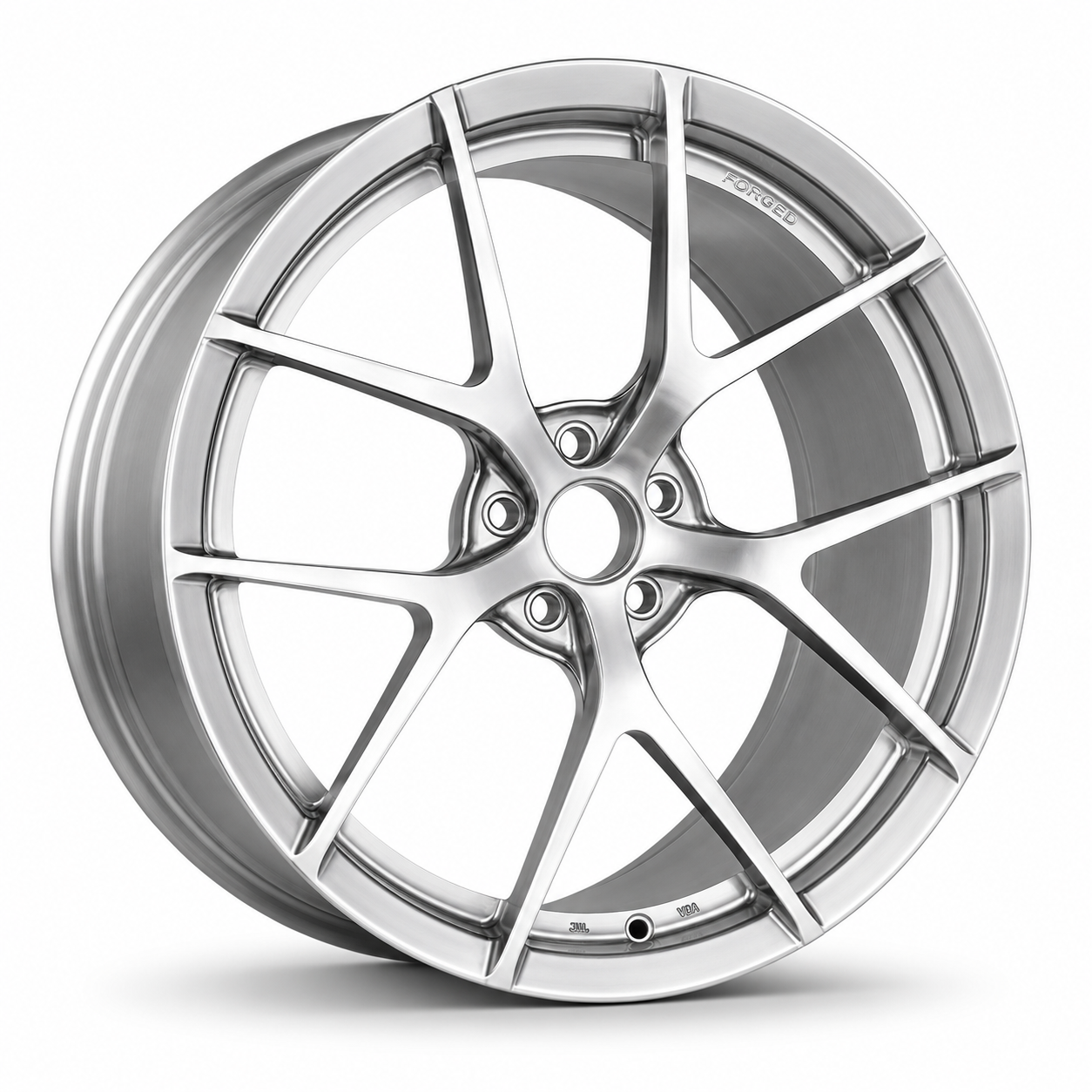 EBG Komplet sportowe felgi aluminiowe lekkostopowe srebrne 18x8 5x114.3 ET38