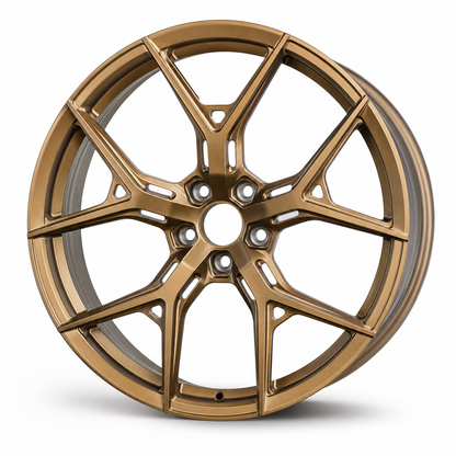 EBG Komplet sportowe felgi aluminiowe brązowe 20x8.5 5x120 ET35