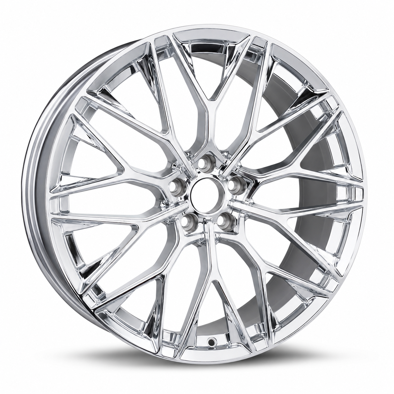 EBG Komplet sportowe felgi aluminiowe srebrne 19x8.5 5x120 ET35