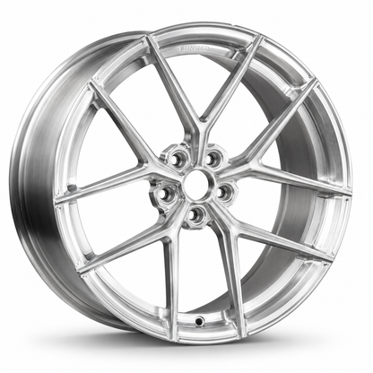 EBG Komplet sportowe felgi aluminiowe srebrne 19x8.5 5x112 ET30