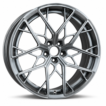 EBG Komplet sportowe felgi aluminiowe srebrne 22x9.5 5x120 ET38