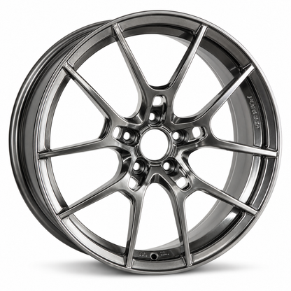 EBG Komplet sportowe felgi aluminiowe grafitowe 18x8 5x112 ET38
