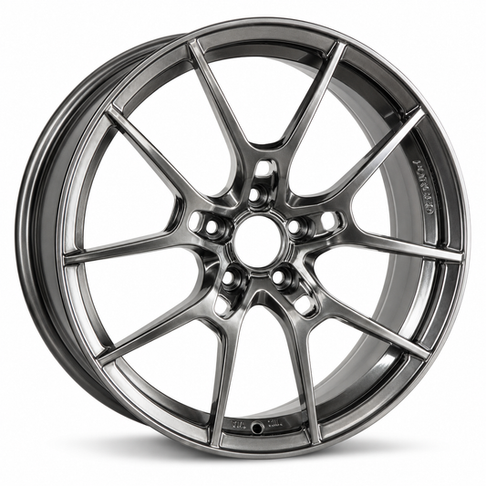 EBG Komplet sportowe felgi aluminiowe grafitowe 18x8 5x112 ET38